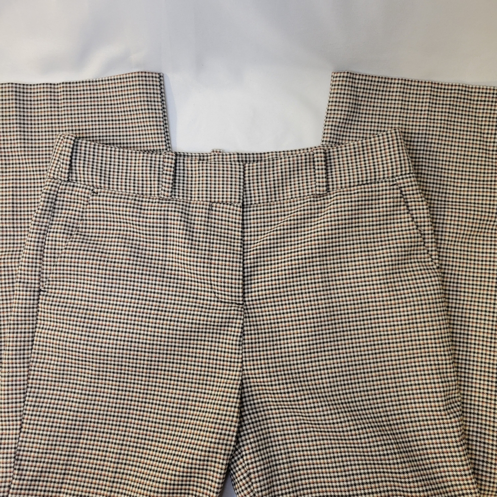 MAJE France hounds tooth pattern academia style trousers